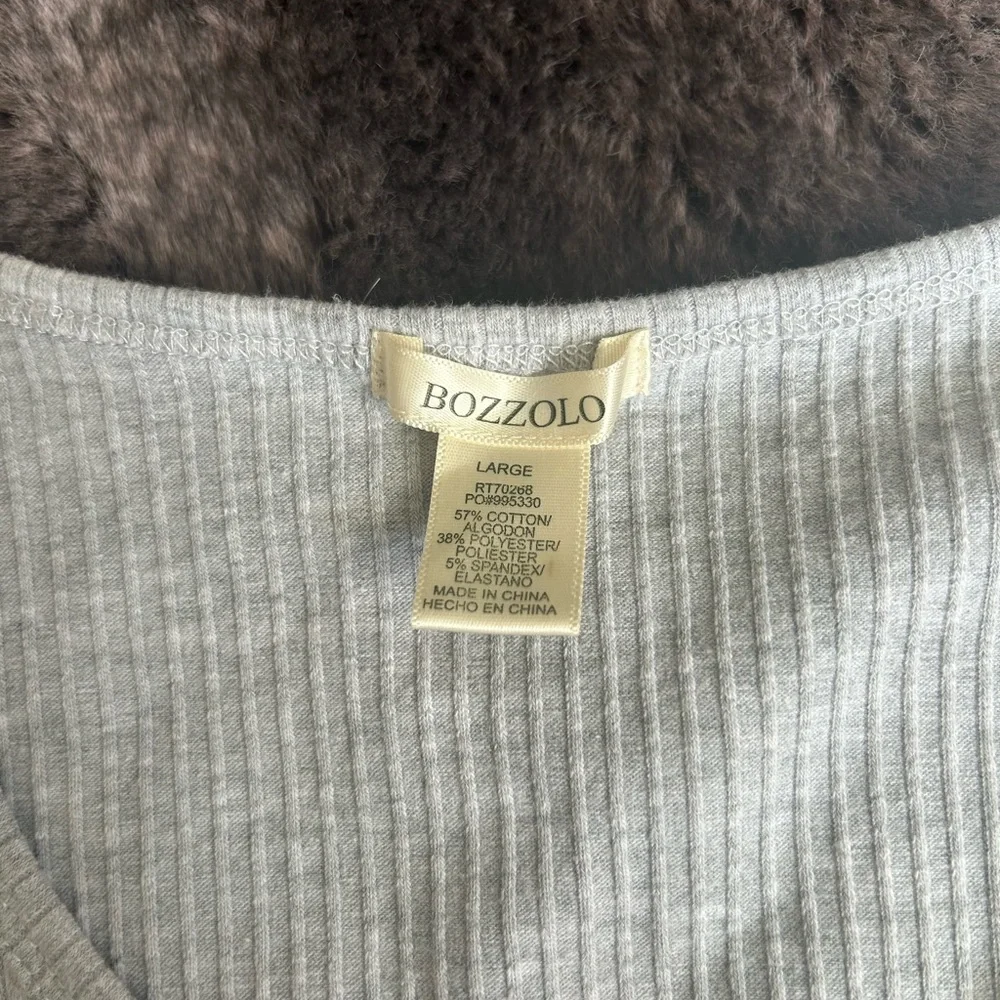 Grey Ribbed Croptop - Picture 3 of 3